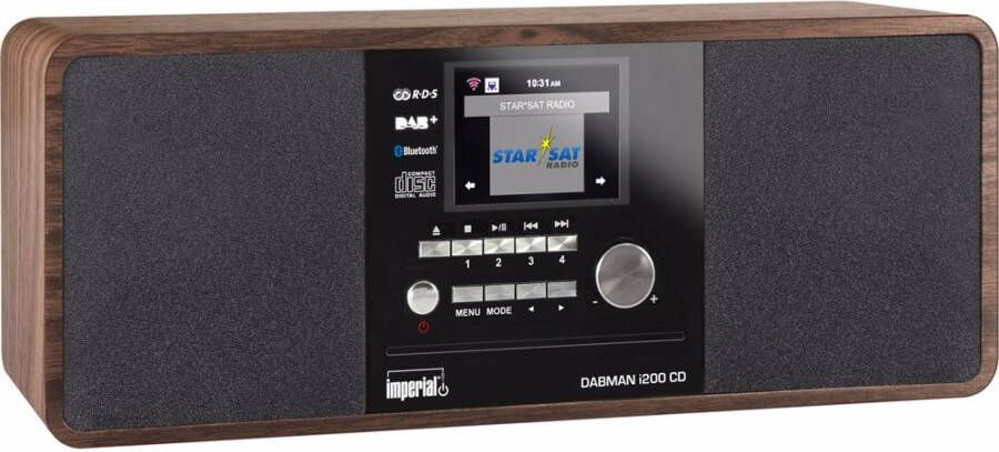 Imperial DABMAN Imperial Dab Radio Dabman I200 Cd(Hout ) online kopen