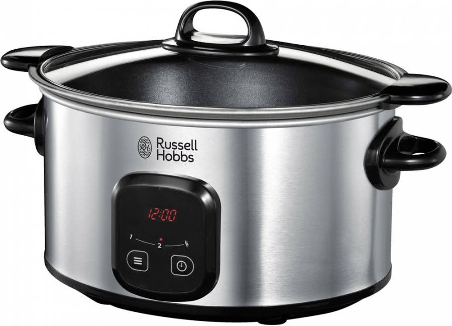 Russell Hobbs Roestvrij MaxiCook Digital staal 6L 22750-56 Grijs -  Klokken.shop