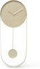 Karlsson Wandklok Pendulum Charm Staal Olijfgroen 4, 8x50x20cm online kopen