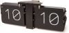 Karlsson Tafelklokken Flip clock No Case matt black stand Zwart online kopen