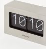 Karlsson Wandklokken Wall/Table Clock Boxed Flip Grijs online kopen