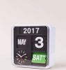 Karlsson Wall Clock Mini Flip White Casing, Black Dial online kopen