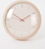 Karlsson Wandklokken Wall clock Nirvana Globe Beige online kopen