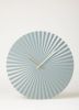 Karlsson Wandklokken Wall Clock Sensu Steel Groen online kopen