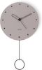 Karlsson Wall clock Studs pendulum wood warm grey online kopen