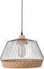 Zuiver Birdy Hanglamp Rattan/Ijzer 27 x 38 cm online kopen