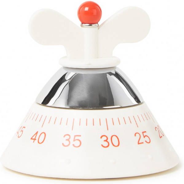 Alessi Kitchen Timer - White