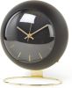 Karlsson Tafelklokken Table clock Globe Design Armando Breeveld Zwart online kopen