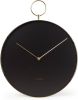 Karlsson Wandklokken Wall Clock Hook Metal Zwart online kopen