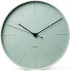 Karlsson Wandklokken Wall clock Index metal Grijs online kopen