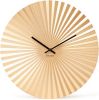 Karlsson Wandklokken Wall Clock Sensu Steel Goudkleurig online kopen