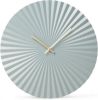 Karlsson Wandklokken Wall Clock Sensu Steel Groen online kopen