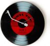 NeXtime  Wandklok Vinyl Tap  Zwart/rood online kopen