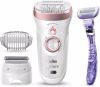 Braun Ladyshave Silk-Ã©pil 9 SensoSmart + 7 Extras online kopen