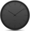 Huygens Tone Index 25cm Zwart Wandklok Stil Quartz uurwerk online kopen
