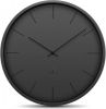 Huygens Tone Index 45cm Zwart Wandklok Stil Quartz uurwerk online kopen