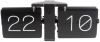 Karlsson Tafelklokken Flip clock No Case matt black stand Zwart online kopen