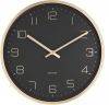 Karlsson Wandklokken Wall clock Design Armando Breeveld Zwart online kopen