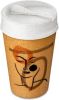 Koziol Dubbelwandige Koffiebeker Met Deksel, 0.4 L, Organic, Face Iso To Go online kopen