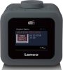 Lenco Dab+/fm Wekkerradio Met Een Kleuren Display Cr 620gy Antraciet online kopen