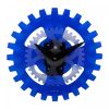 NeXtime Wandklok 35cm Acrylic Bewegend Blauw 'Moving Gears' online kopen