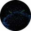 NeXtime Wandklok Dia. 35 Cm, Bol Glas, &apos, Milky Way Dome&apos online kopen