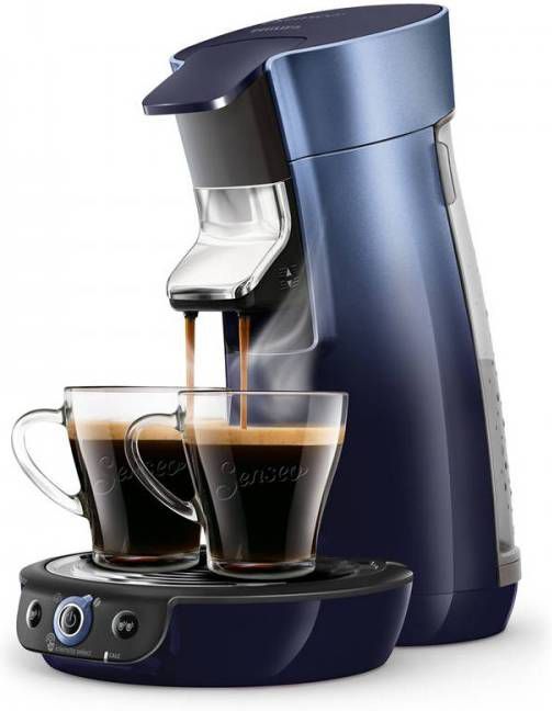 het is nutteloos Methode zuiden Senseo Philips ® Viva Café Duo Select Koffiepadmachine Hd6566/60 Blauw -  Klokken.shop