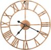 VidaXL Wandklok 40 cm metaal goudkleurig online kopen