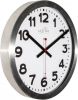 NeXtime Wandklok Dia. 35 Cm, Aluminium, Wit, &apos, Station&apos, Radio Controlled(Dcf ) online kopen