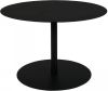 Zuiver Snow Sidetable Staal Rond 40 x Ø60 cm Zwart online kopen