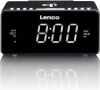 Lenco CR-550 WekkerRadio met Qi Wireless smartphone oplader Zwart online kopen