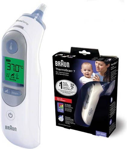 Braun Oor koortsthermometer ThermoScan® 7 oorthermometer met Age Precision® IRT6520WE online kopen