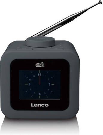 Lenco Dab+/fm Wekkerradio Met Een Kleuren Display Cr 620gy Antraciet online kopen