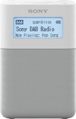 Sony XDR-V20D DAB+ digitale wekkerradio wit online kopen