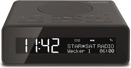 TechniSat Wekkerradio DIGITALE RADIO 51 wekkerradio met dab+, sluimerfunctie, dimbare display, sleeptimer online kopen