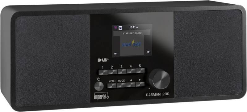 Imperial Dabman i200 Stereo DAB+ en Internetradio (Zwart) online kopen