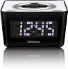 Lenco CR 16 White Wekkerradio kan de tijd ook projecteren online kopen