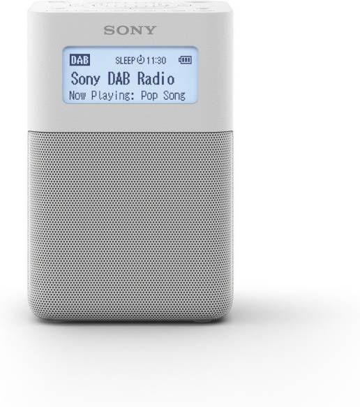 Sony XDR-V20D DAB+ digitale wekkerradio wit online kopen