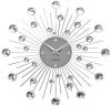 Karlsson Wandklokken Wall Clock Sunburst Crystal Medium Zilverkleurig online kopen