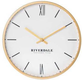Riverdale Wandklok Milena Goud 40 Cm online kopen