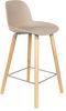 Zuiver Albert Kuip Stoel Counter Hout/Kunststof 45 x 89 cm Donkergrijs online kopen