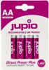 Jupio Rechargeable Batteries AA 2500 mAh 4 pcs DIRECT POWER PLUS online kopen