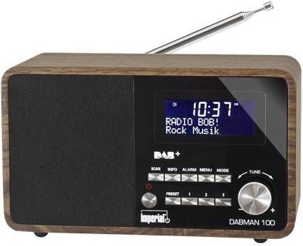 Imperial DAB+ radio Dabman 100(Hout ) online kopen