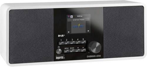 Imperial Dabman i200 Stereo DAB+ en Internetradio (Wit) online kopen