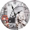 VidaXL Wandklok Vintage Stijl Marilyn Monroe 30 Cm online kopen