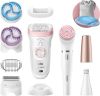 Braun Epilator Silk épil 9 975 6 in 1 Draadloze Wet&Dry ontharing – epilator, scheerapparaat, peeling, reinigingskit voor gezicht en lichaam online kopen