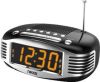 Nikkei retro klokradio met am/fm, dual alarm, aux-in en sleep timer online kopen