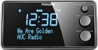 Echt uitzending academisch Philips AJB3552/12 DAB+ wekkerradio - Klokken.shop