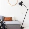 Light & Living Vloerlamp WESLY 30x30x188 Zwart online kopen
