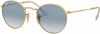 Ray-Ban Ronde platte lenzen gepolariseerde zonnebril Ray Ban, Geel, Heren online kopen